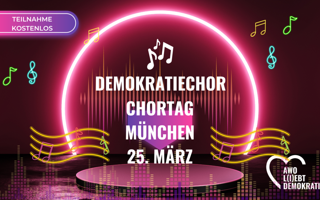 München: Teamtag des Demokratiechors