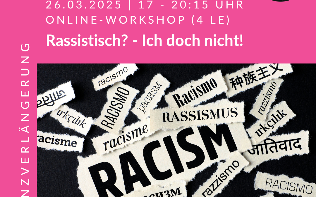 Rassistisch? – Ich doch nicht!