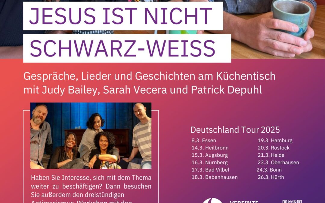 Jesus ist nicht Schwarz-Weiß – Gespräche und Lieder am Küchentisch